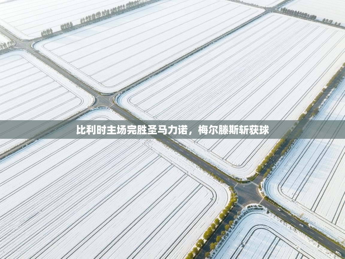 比利时主场完胜圣马力诺，梅尔滕斯斩获球  第1张